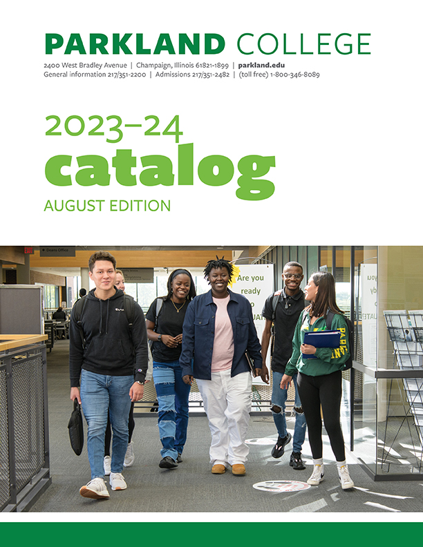 2022-23 Parkland College Catalog Cover